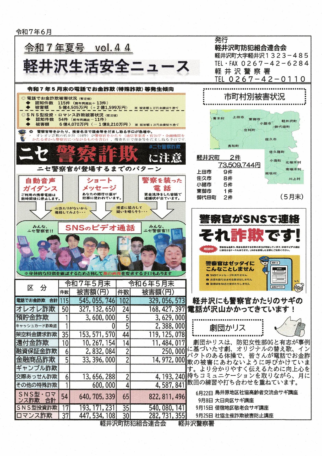 生活安全ニュースR7夏号